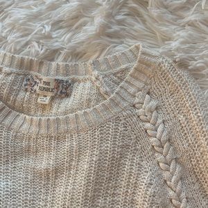 PINK REPUBLIC, size XS cream sweater